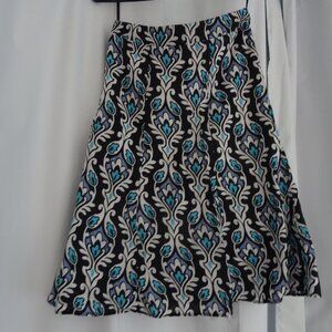 suzy shier midi womens skirt patterned mint condition size 00